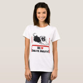 Sheltie Agility-Liebe T-Shirt (Vorne ganz)