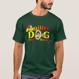 Sheltie Agility Shetland Sheepdog Geschenke T-Shirt
