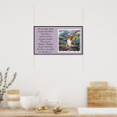 Sheltie Art wo Liebe wächst Poster (Küche)