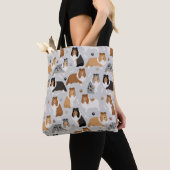 Sheltie Bones and Paws Toag Tasche (Von Nahem)