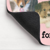 Sheltie Brustkrebs Mousepad (Ecke)