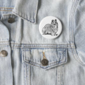 Sheltie Button (Beispiel)