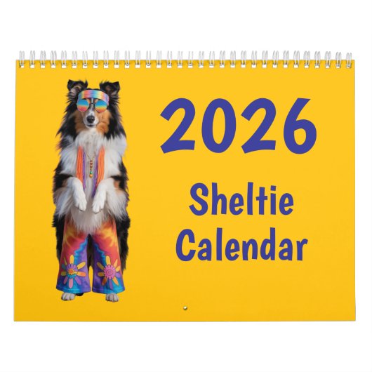 Sheltie Calendar Kalender (Titelbild)