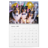 Sheltie Calendar Kalender (Jan 2027)