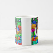 Sheltie Christmas Open Geschenke Blue Merle Kaffeetasse (Mittel)