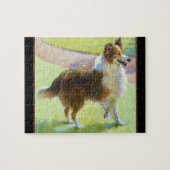 Sheltie Collie Dog Jigsaw Puzzle (Horizontal)