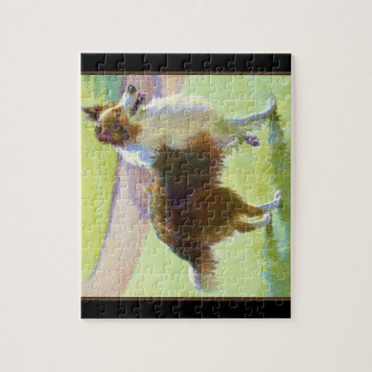 Sheltie Collie Dog Jigsaw Puzzle (Vertikal)
