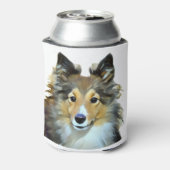 Sheltie Collie Herd Dog Dosenkühler (Kanne Rückseite)