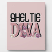 Sheltie DIVA Fotoplatte (Vorderseite)