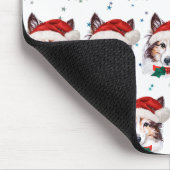 Sheltie Dog Breed Christmas Stars Mousepad (Ecke)