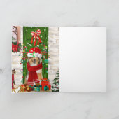 Sheltie Dog Christmas Karte (Innenseite)