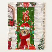 Sheltie Dog Christmas Planer (Rückseite)