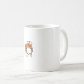 Sheltie Dog in Nurse Hat - animalsinhats Classic T Kaffeetasse (VorderseiteRechts)