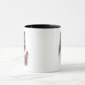 Sheltie Dog Rasse Personalisiert Tasse (Zentrum)