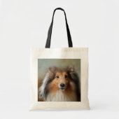 Sheltie Dog Tote Bag Tragetasche (Vorne)