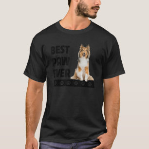 Sheltie Dog Vater Vathers Day Shetland Sheepdog Ow T-Shirt