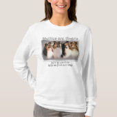 Sheltie Engels-Shirt T-Shirt (Vorderseite)