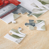 Sheltie Family in Red Truck Weihnachten Puzzle (Seite)