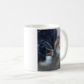Sheltie Freund-Tasse Kaffeetasse (VorderseiteRechts)
