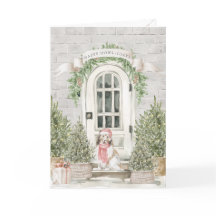 Sheltie Front Porto Weihnachten