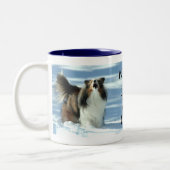 Sheltie Furz Tasse (Links)