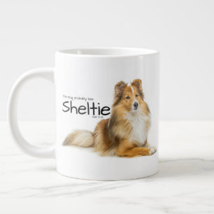 Sheltie Hair Jumbo-Tasse