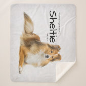 Sheltie Hair Sherpadecke (Vorderseite)