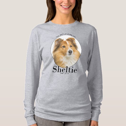 Sheltie Hair T-Shirt (Vorderseite)