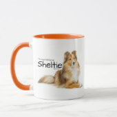Sheltie Hair Tasse (Links)