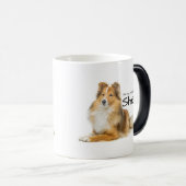 Sheltie Hair Verwandlungstasse (VorderseiteRechts)
