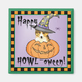 Sheltie Halloween Magnet (Vorne)