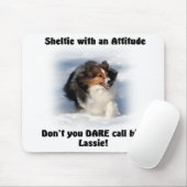 Sheltie Haltung Mousepad (Mit Mouse)