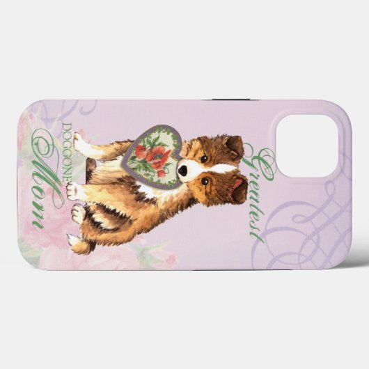 Sheltie Heart Mama Case-Mate iPhone Hülle (Rückseite (Horizontal))