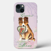 Sheltie Heart Mama Case-Mate iPhone Hülle (Rückseite)