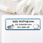 Sheltie Herding Sheep (Insitu)