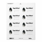 Sheltie-Holiday-Label (Vorne)