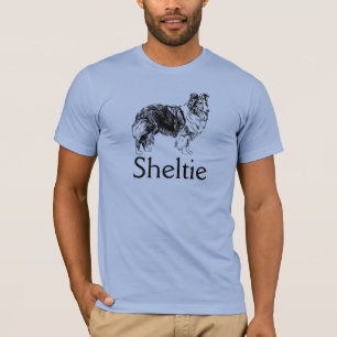 Sheltie-Hund-Grafik T-Shirt