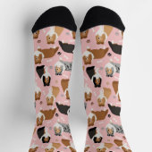 Sheltie Hunde Knochen und Paare Socken (Oben)