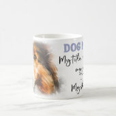 Sheltie-Hundemutter Kaffeetasse (Mittel)