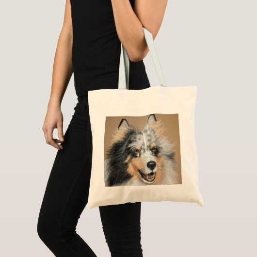 SHELTIE HUNDEtasche Tragetasche (Vorderseite (Produkt))