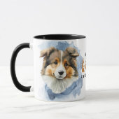 Sheltie Kisses Fix Alles Tasse (Links)
