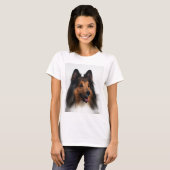 Sheltie Ladys Shirt (Vorne ganz)