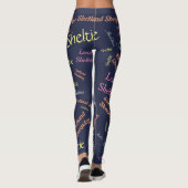 Sheltie Liebe Leggings (Rückseite)