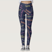 Sheltie Liebe Leggings (Vorderseite)
