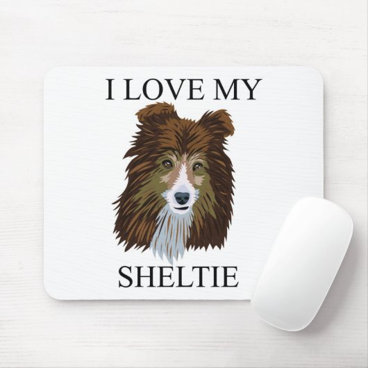 SHELTIE Liebe! Mousepad (Mit Mouse)