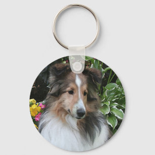 Sheltie Liebe Schlüsselanhänger