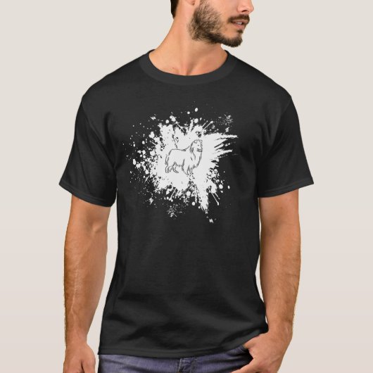Sheltie Lover Funny Shetland Sheepdog Eigentümer D T-Shirt (Vorderseite)