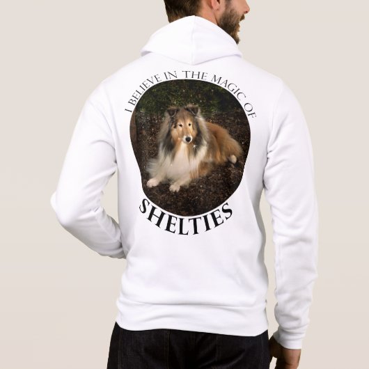 Sheltie Magic Hoodie (Rückseite)