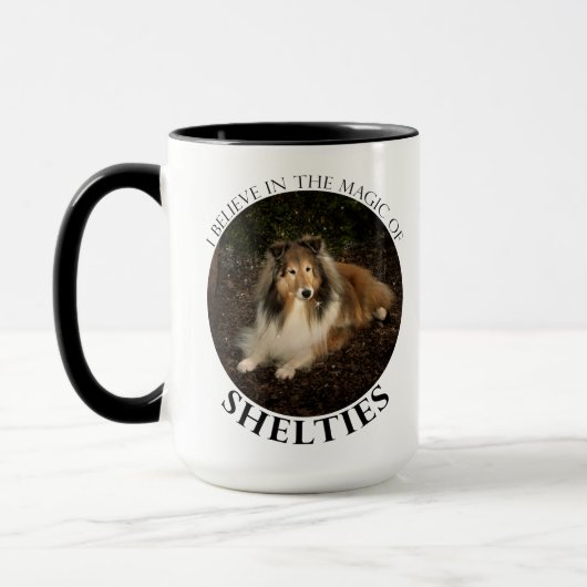 Sheltie Magic Tasse (Links)