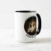 Sheltie Magic Tasse (VorderseiteRechts)
